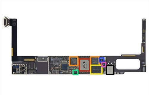iPad Air2拆機(jī)圖文詳解，2GB內(nèi)存和NFC模組