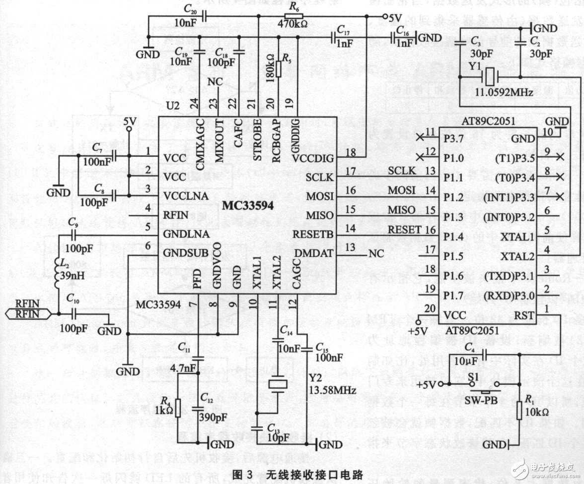基于ADAS的無(wú)線接口電路設(shè)計(jì) —電路圖天天讀（39）