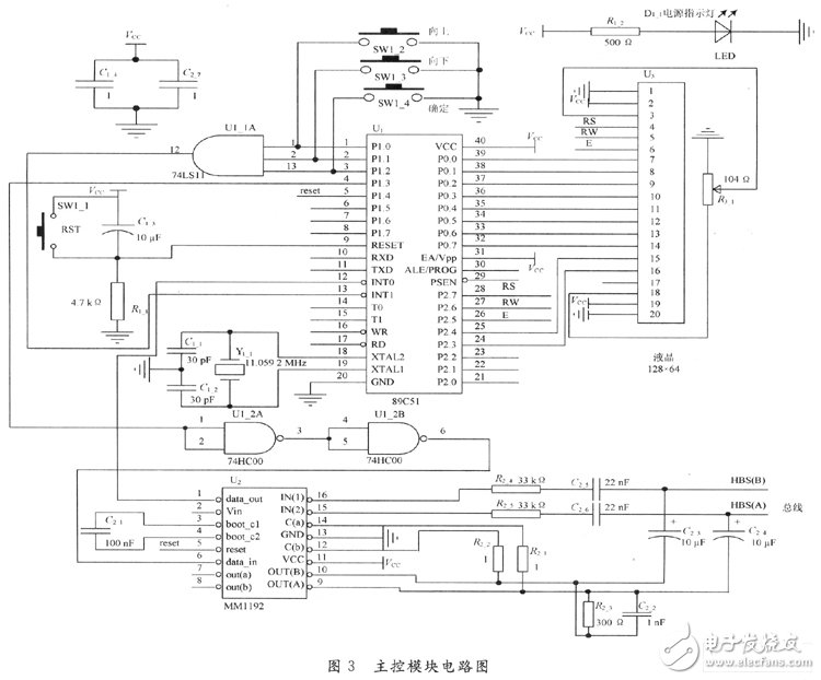 基于HBS協(xié)議的智能家居控制系統(tǒng)電路設計