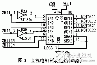 小型舞蹈機(jī)器人的驅(qū)動電路設(shè)計