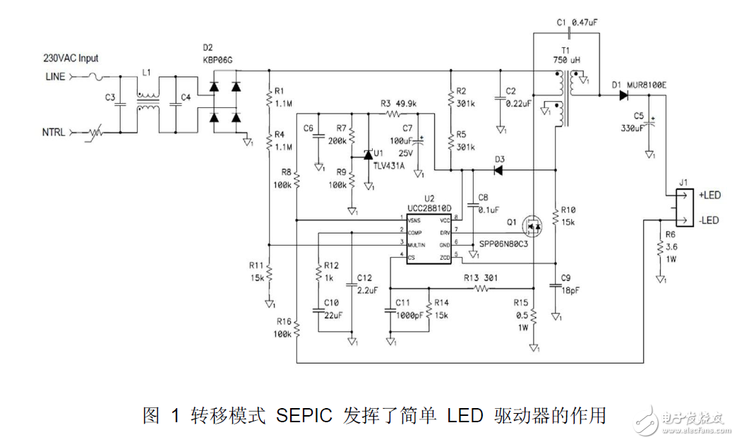 高效驅(qū)動(dòng)LED離線式照明電路設(shè)計(jì)
