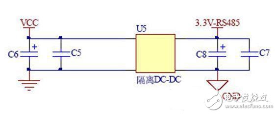 3.3V供電的RS485接口遠(yuǎn)距離數(shù)據(jù)通信電路設(shè)計(jì)