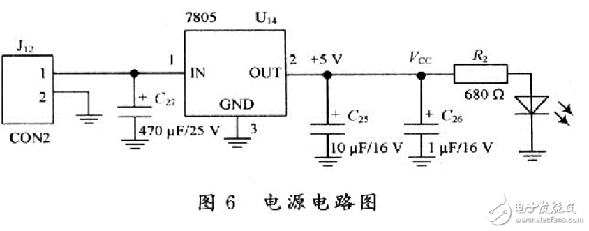 溫度檢測(cè)系統(tǒng)電源與看門(mén)狗硬件電路設(shè)計(jì)