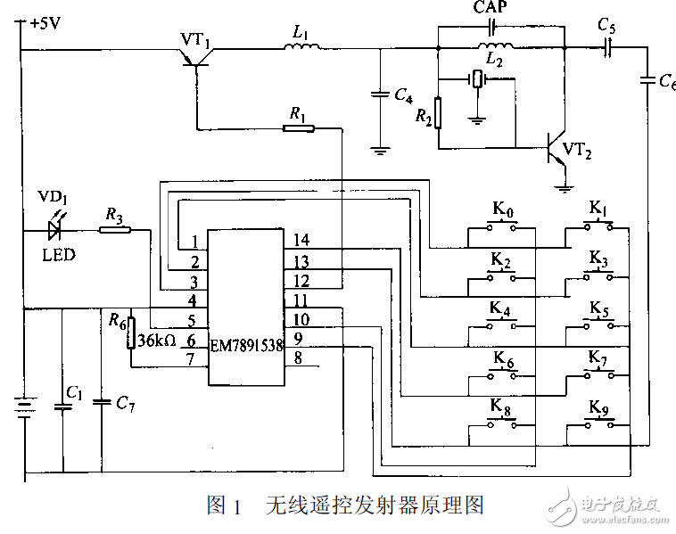 無(wú)線(xiàn)遙控智能照明系統(tǒng)電路設(shè)計(jì)