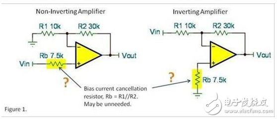 運(yùn)算放大電路偏置電流消除電阻，真的需要它們嗎？