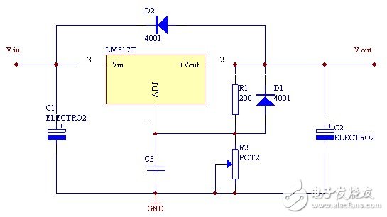 工程師總結(jié)LM317電路設(shè)計(jì)圖詳解 —電路圖天天讀（111）