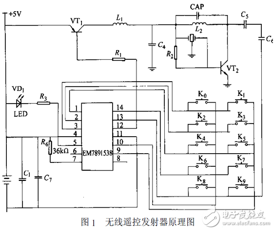 無(wú)線智能照明控制系統(tǒng)電路詳解