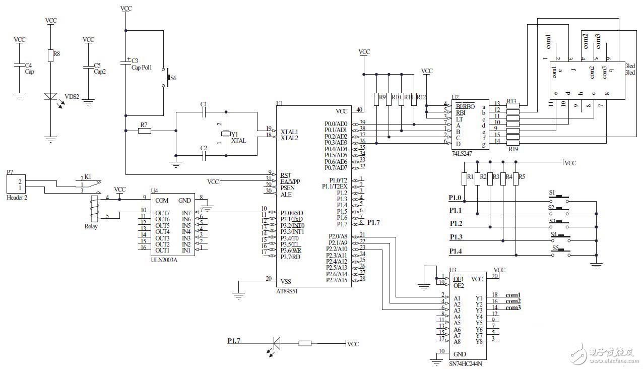 充電保護(hù)定時(shí)系統(tǒng)電路設(shè)計(jì)原理解析 —電路圖天天讀（179）