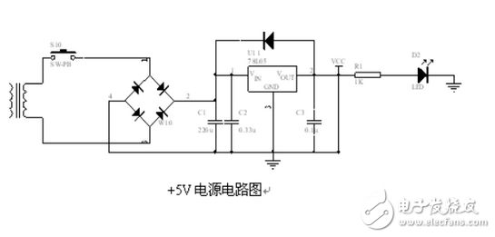 指紋識別系統(tǒng)電路設計圖集錦 —電路圖天天讀（200）