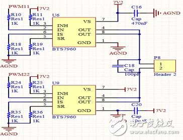 圖4 驅(qū)動模塊電路設計