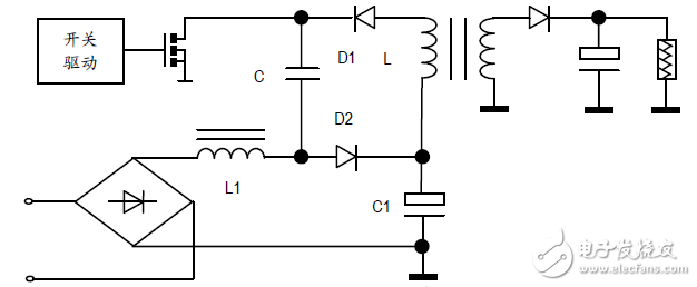 圖7：電流泵式被動功率因數(shù)校正電路