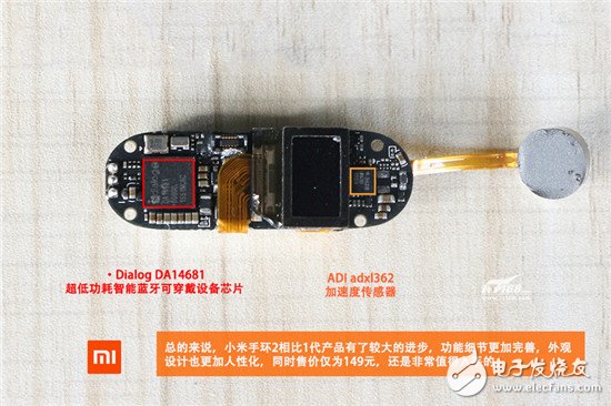 小米手環(huán)2暴力拆解評測 對比上一代差別在哪？