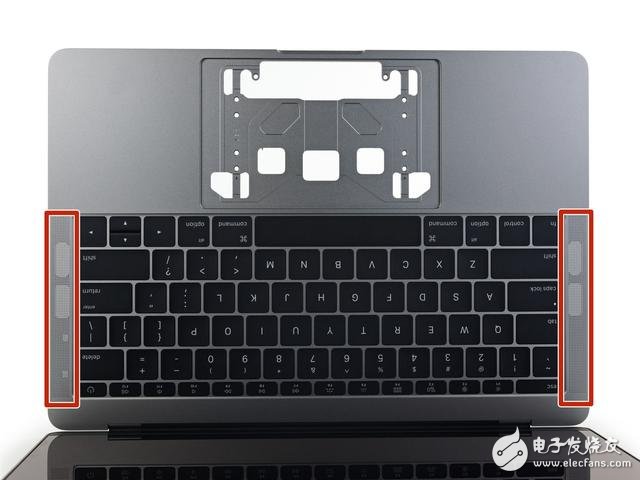 蘋果新Macbook Pro13寸拆解：集成度創(chuàng)新高度 搭配史上最好音質