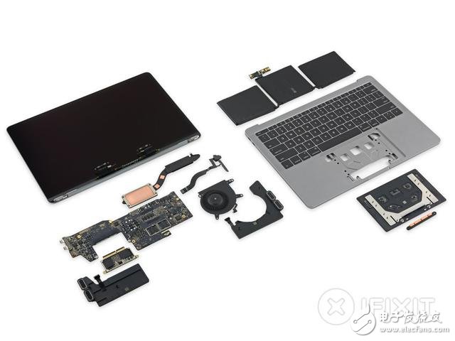蘋果新Macbook Pro13寸拆解：集成度創(chuàng)新高度 搭配史上最好音質