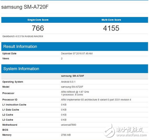 CES2017展會有望三星GALAXY A7：5.7寸觸控屏，1600萬像素