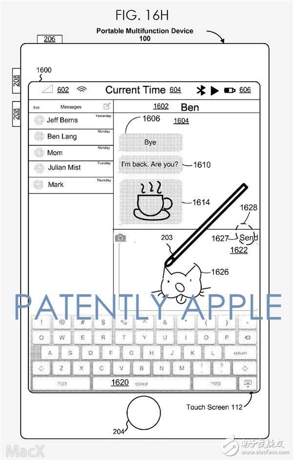 蘋果筆新專利曝光：用于iPhone的Apple Pencil終于來(lái)了！