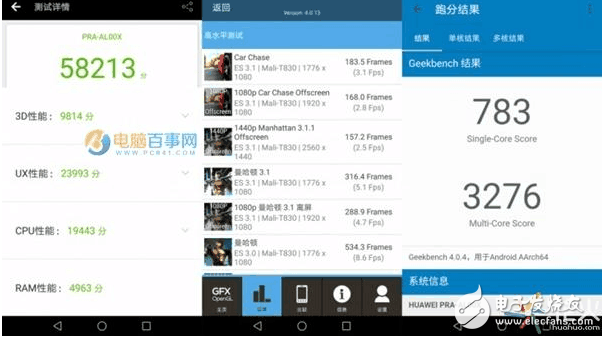 華為榮耀8青春版和榮耀v9跑分曝光，雷兔兔果不其然~