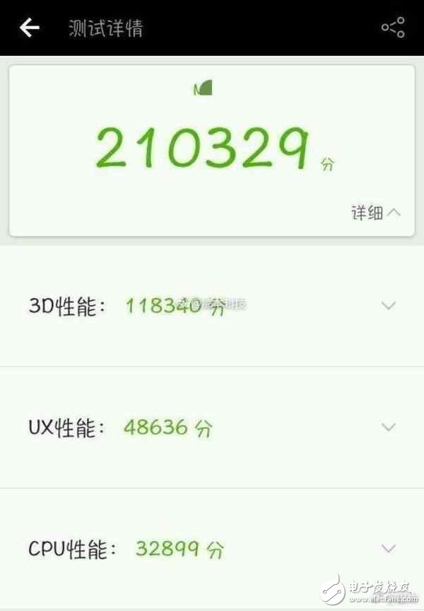 小米6的跑分意外亮相，跑了21萬分，遠(yuǎn)超一加3T