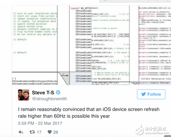 iOS10.3正式版將支持更快屏幕刷新? 測試版系統(tǒng)漏玄機(jī)