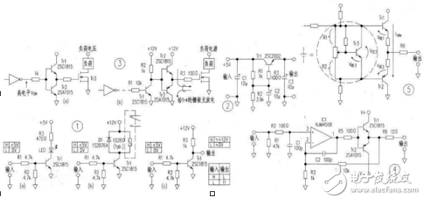 常見(jiàn)的晶體管單元電路