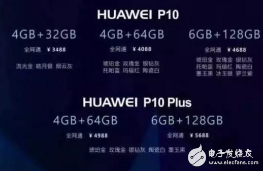 華為p10/p10plus售價成熱議，造成p10火爆銷量，京東一分鐘銷售額破億