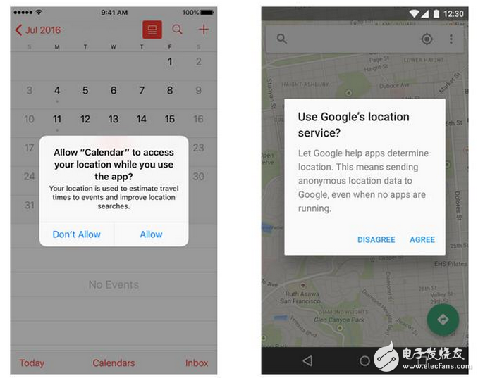 　在iOS的設(shè)計規(guī)范以及Android的MD規(guī)范中，都有警告框（Alerts）這個組件。筆者研究了這個組件，發(fā)現(xiàn)在兩種系統(tǒng)中，它們有以下兩個共同點：