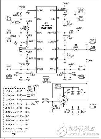 采用MAXQ2000實(shí)現(xiàn)與MAX1169的高速I2C接口