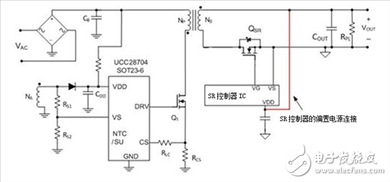 怎么在智能手機充電器中偏置SR控制電路IC？