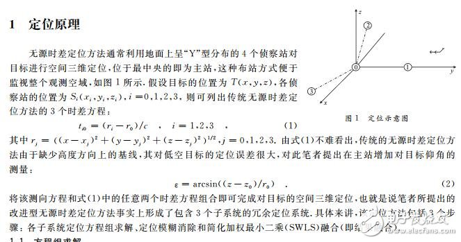 無源時差定位系統(tǒng)的靜止目標聚類檢測算法