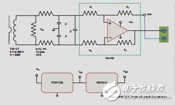 采用電流互感器的三相交流電流測量參考設(shè)計