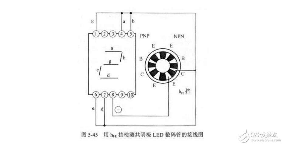 如何分辨數(shù)碼管引腳共陰和共陽(yáng)極，LED數(shù)碼管的檢測(cè)方法