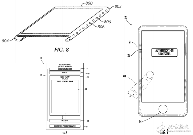 蘋果獲多項新專利 包括無邊屏幕和嵌入式Touch ID！