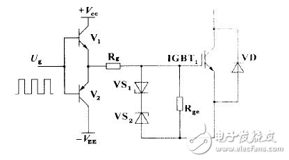 HCPL316J 可以驅(qū)動 150 A/1200 V 的 IGBT ，光耦隔離， COMS/TTL 電平兼容，過流軟關(guān)斷，最大開關(guān)速度 500 ns ，工作電壓 15 ～ 30 V ，欠壓保護。輸出部分為三重復(fù)合達(dá)林頓管，集電極開路輸出。采用標(biāo)準(zhǔn) SOL-16 表面貼裝。