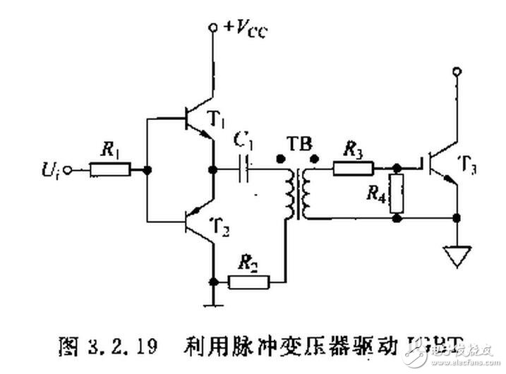 　　脈沖變壓器怎樣組成IGBT驅(qū)動(dòng)？