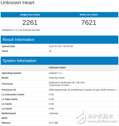 諾基亞9什么時候上市？諾基亞9最新消息：機型配置在跑分軟件泄露，驍龍835+8GB逆天！