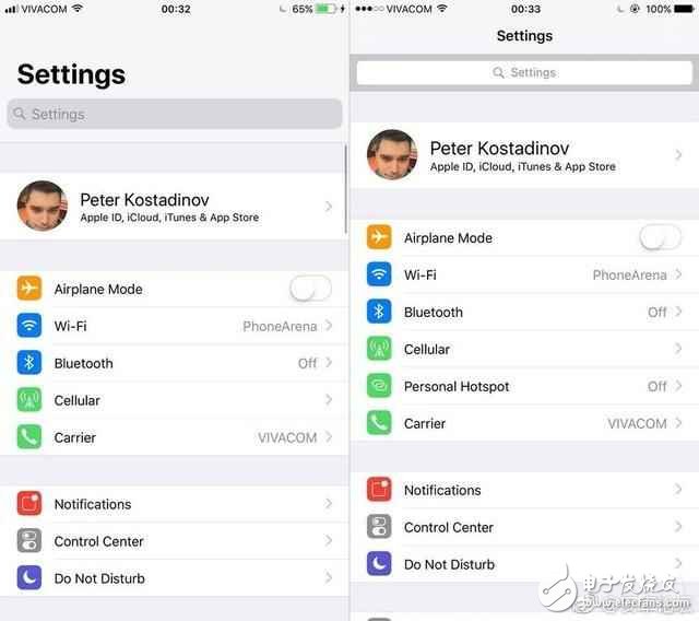 一組iOS11與iOS10界面對比圖，你更喜歡哪一款？