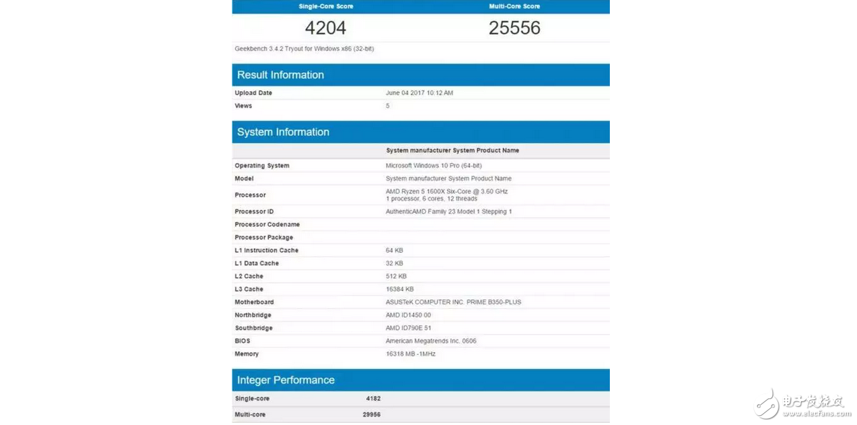 英特爾Skylake X處理器現(xiàn)身跑分庫：對(duì)比AMD Ryzen處理器結(jié)果有點(diǎn)