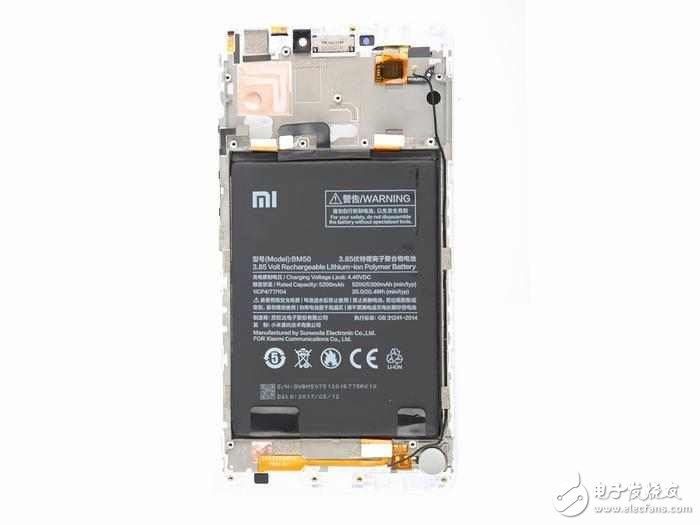 續(xù)航神機小米Max 2拆解,原來內(nèi)部這么簡單