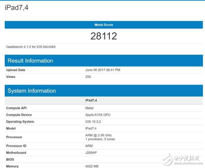蘋果A10X處理器性能有多強？搭載A10X處理器的ipad pro跑分逆天