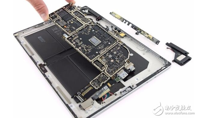 2017款Surface Pro拆解圖賞：維修難度大 僅得1分！
