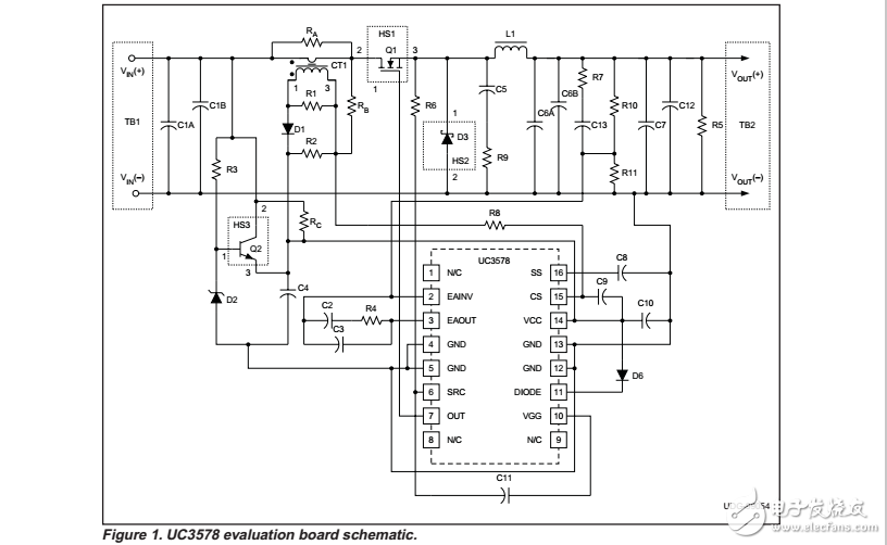 uc3578電信Buck變換器評(píng)估板