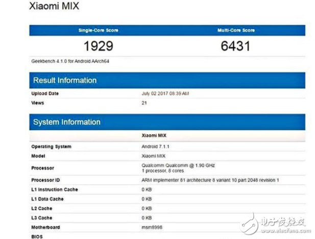 小米Mix2什么時(shí)候上市？最新消息：全面屏神機(jī)小米Mix2即將發(fā)布，配置、跑分曝光，然而我卻不期待