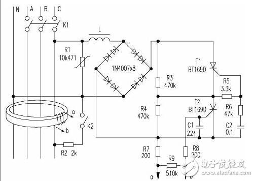 漏電斷路器工作原理_漏電斷路器接線圖及漏電斷路器和空氣開(kāi)關(guān)的區(qū)別