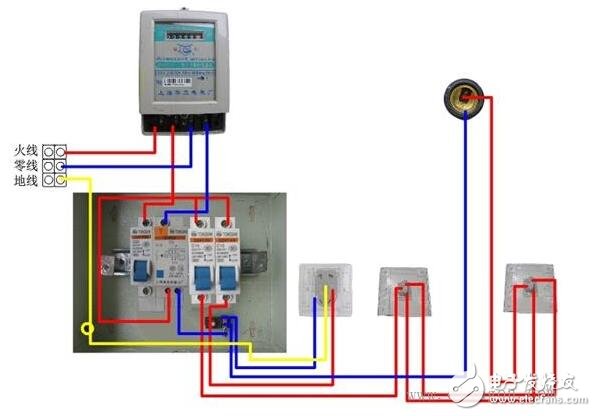 家用漏電斷路器如何選擇？家用漏電斷路器接線圖_家用2P漏電保護器接線圖解析