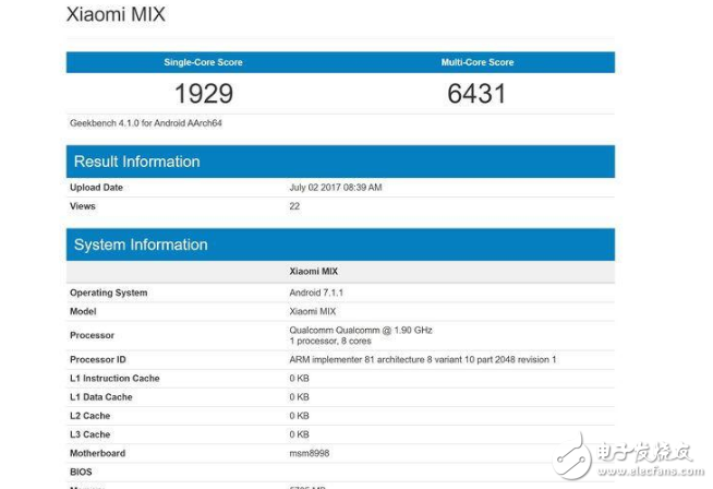 小米MIX2什么時(shí)候上市？配置、跑分先行，還有還有藍(lán)米X1、紅米Pro2、紅米Note5、小米6Plus新機(jī)助力