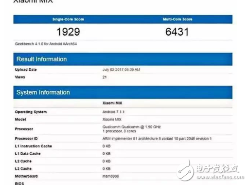 小米MIX2什么時候上市？小米MIX2最新設(shè)計圖來了，超過95%的屏占比，驍龍835+8GB大運存還有誰？
