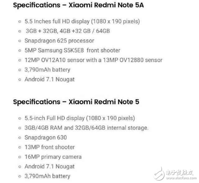 紅米Note5、紅米Note5A最新消息匯總：外觀、配置、拍照、續(xù)航曝光，小米下半年銷量就靠它