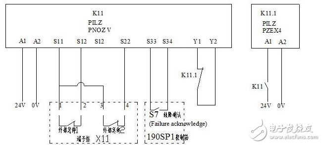 安全繼電器工作原理、接線圖、使用方法