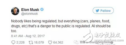 人工智能是人類智能的擴(kuò)展，其行善還是作惡？特斯拉CEO再發(fā)人工智能威脅論 獲比爾蓋茨力挺