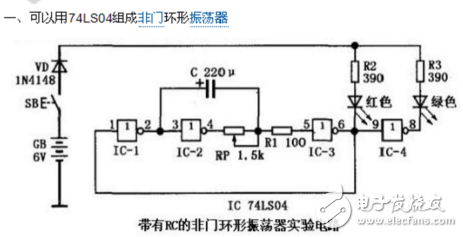 74ls04簡介_74ls04與74als04的區(qū)別_74ls04應用電路圖